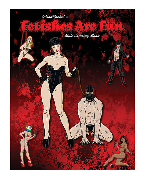 Sách Tô Màu Fetish Wood Rocket Kink Vui Nhộn 