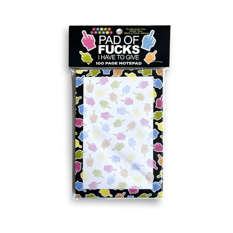 Fucks Notepad Ghi Chú Trung Chỉ Hài Hước 
