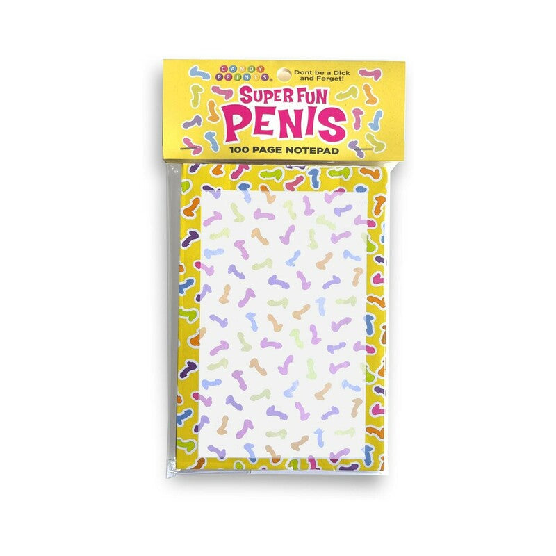 Super Fun Penis Notepad Ghi Chú Hài Hước Siêu Vui 