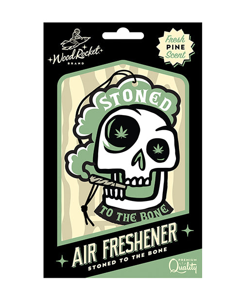 Wood Rocket Skull Air Freshener Hương Thông 