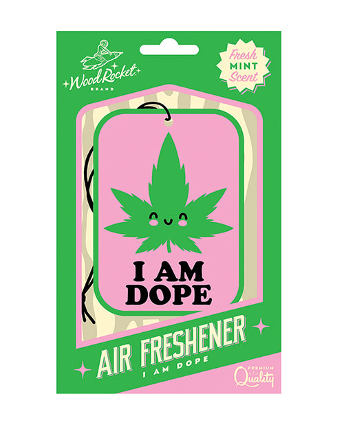 Túi thơm Wood Rocket I Am Dope bạc hà cool 