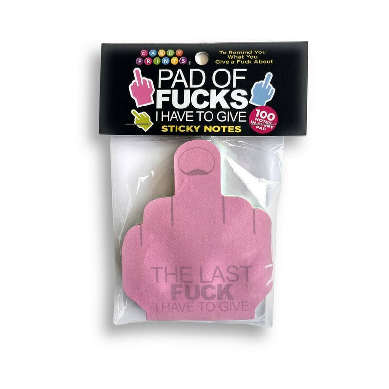 Last Fuck Sticky Notes Trung Chỉ Tay Hài Hước 