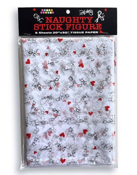 Giấy gói Naughty Tissue risqué vui nhộn tiệc tùng