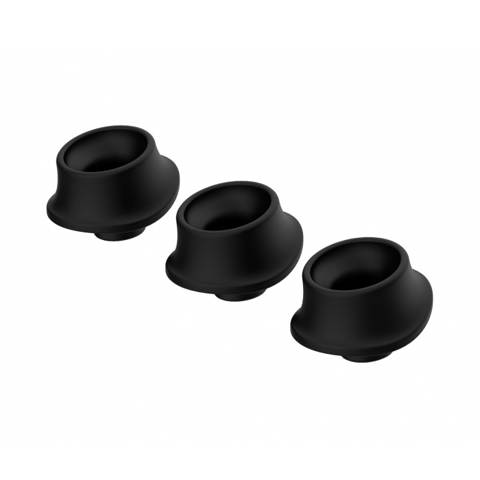 Womanizer Đầu Silicon L 3 Cái Đen Thay Thế Dài Hạn