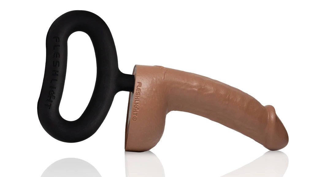Fleshlight Boss Tay Cầm Dildo Đen Siêu Chắc Tay