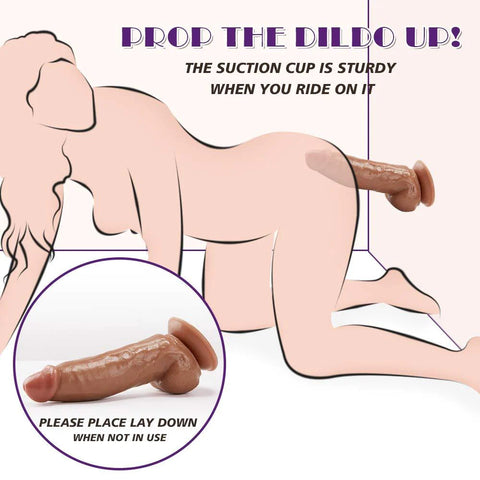 Dildo Chubby Béo 5cm Ngắn Dày Dễ Chèn