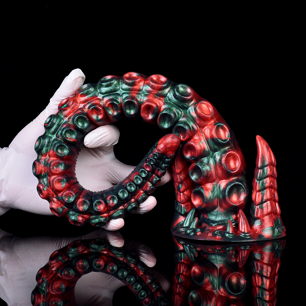 Tentacle Quỷ Đỏ 43cm Gai Silicone Dài Thú Vị