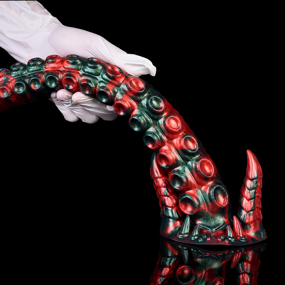 Tentacle Quỷ Đỏ 43cm Gai Silicone Dài Thú Vị