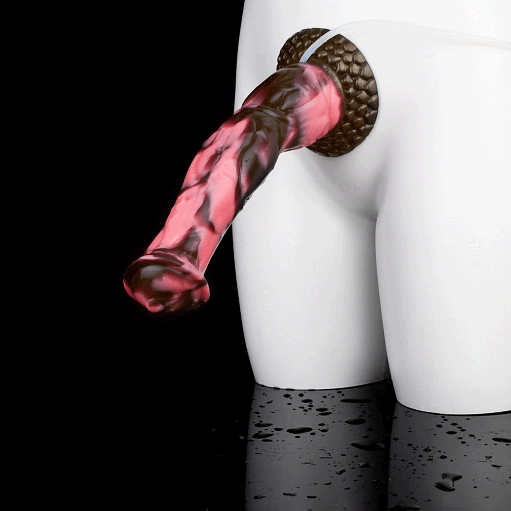 Dildo Ngựa 28cm Phun Thủy Hồng Đen Lớn Fantasy Hấp Dẫn Cực Đỉnh