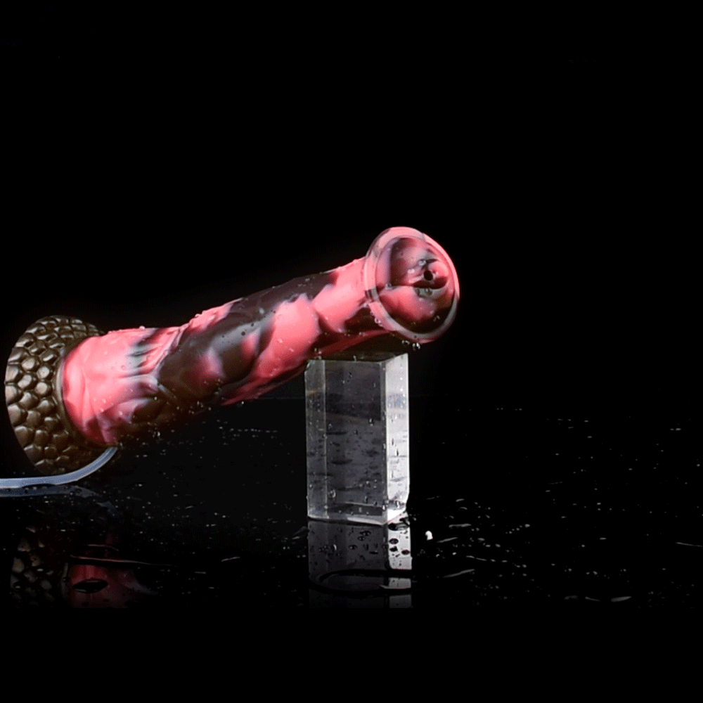 Dildo Ngựa 28cm Phun Thủy Hồng Đen Lớn Fantasy Hấp Dẫn Cực Đỉnh