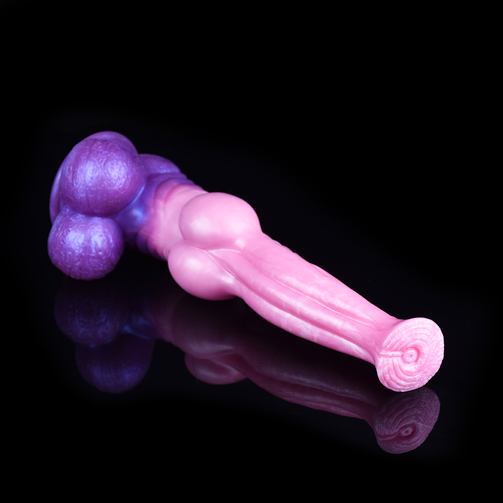 Dildo Ngựa Alien 28cm Hồng, Fantasy Khổng Lồ Siêu Kích Thích