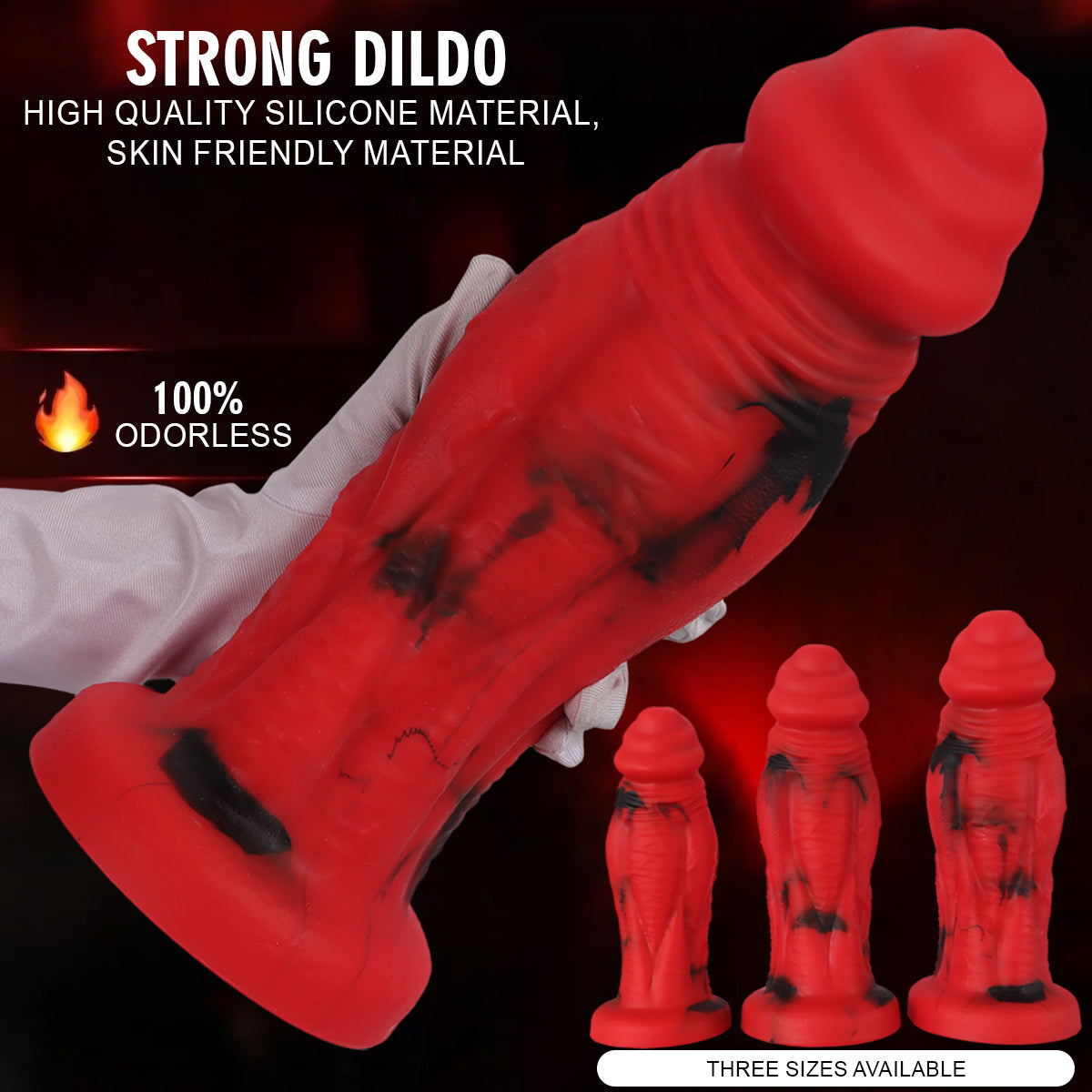 Quái Vật Dildo 3 Inch Siêu To Khủng Thỏa Mãn Mãnh Liệt Extra Large