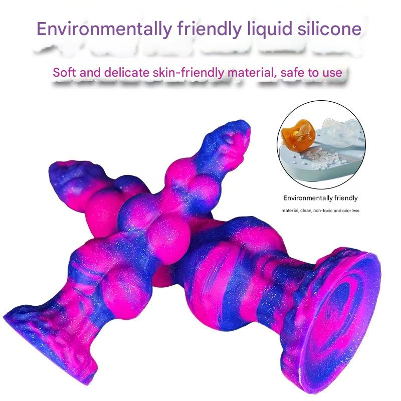 Quái Vật Sói Khổng Lồ Đa Sắc – Silicone Siêu Thực Điên Rồ!