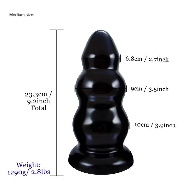 Giant Jelly 3 Lớp Dildo Anal Fantasy Lớn