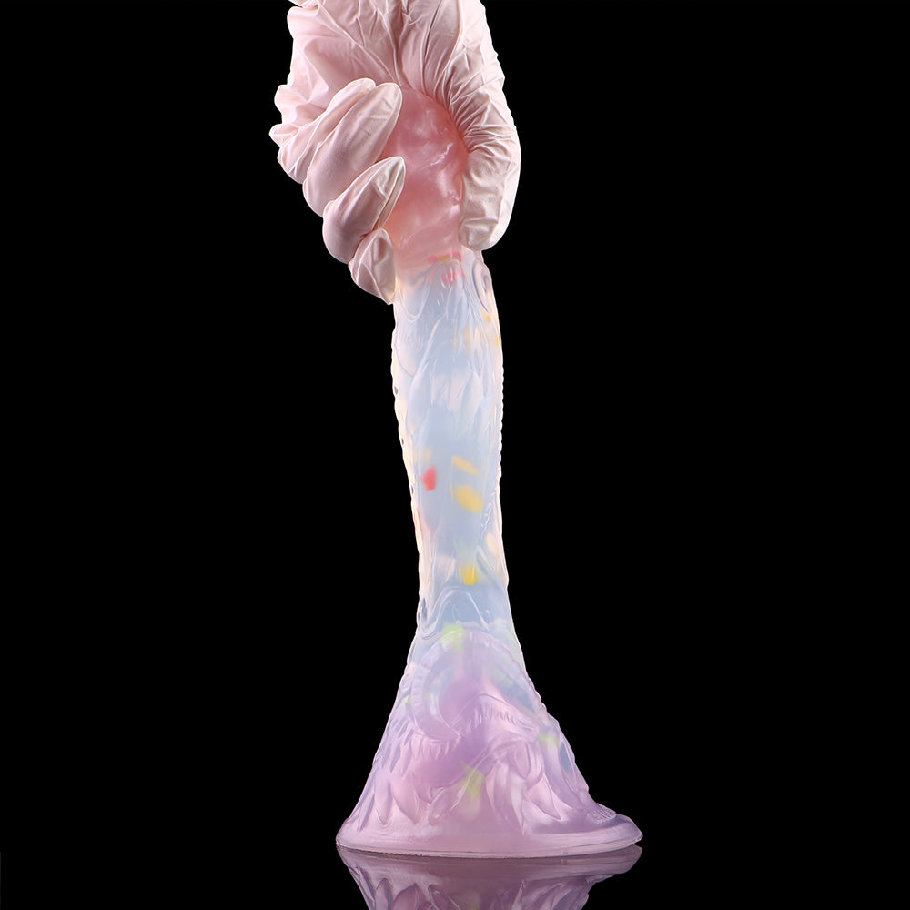 Dildo Cone Fantasy Aries Confetti Hút Chân Không