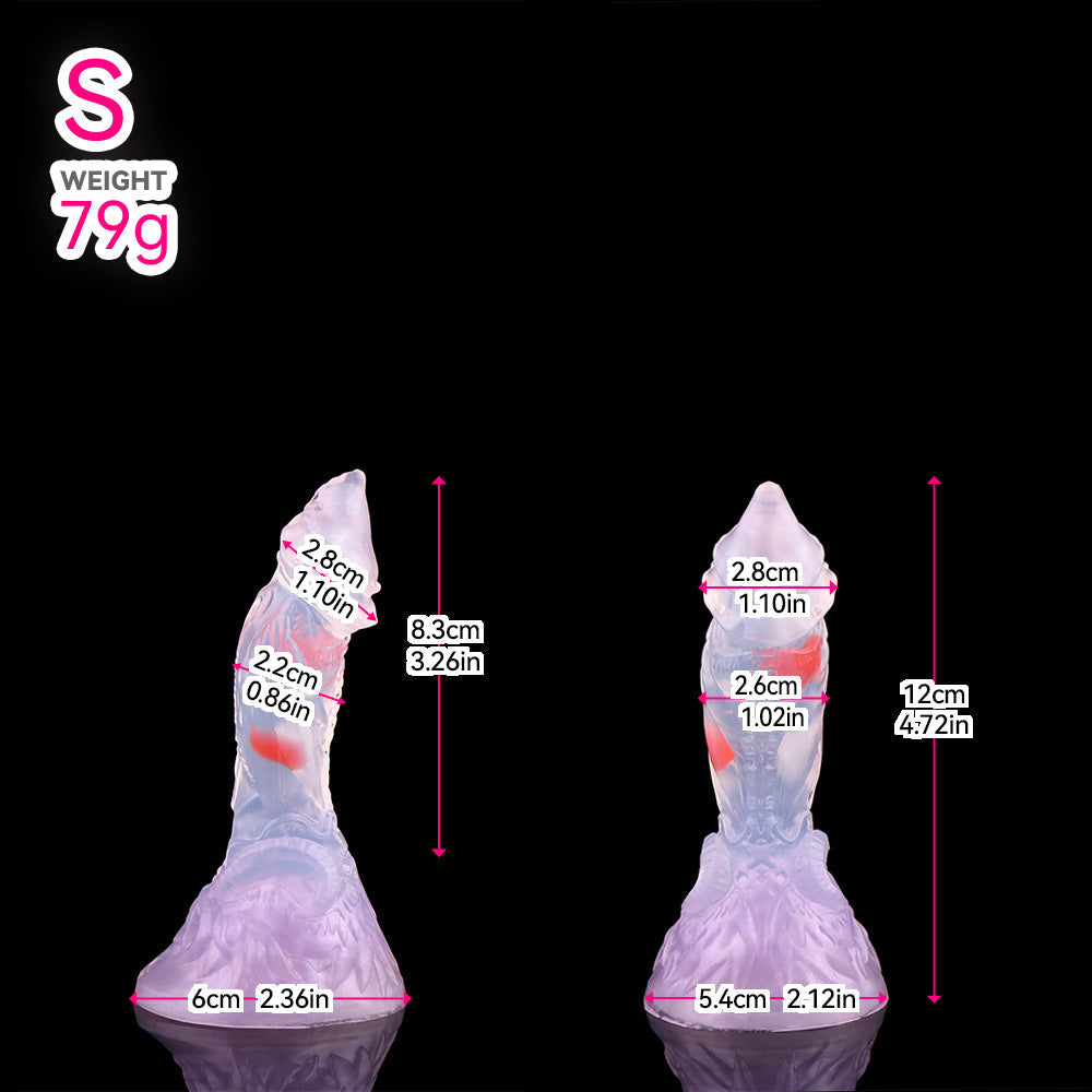 Dildo Cone Fantasy Aries Confetti Hút Chân Không