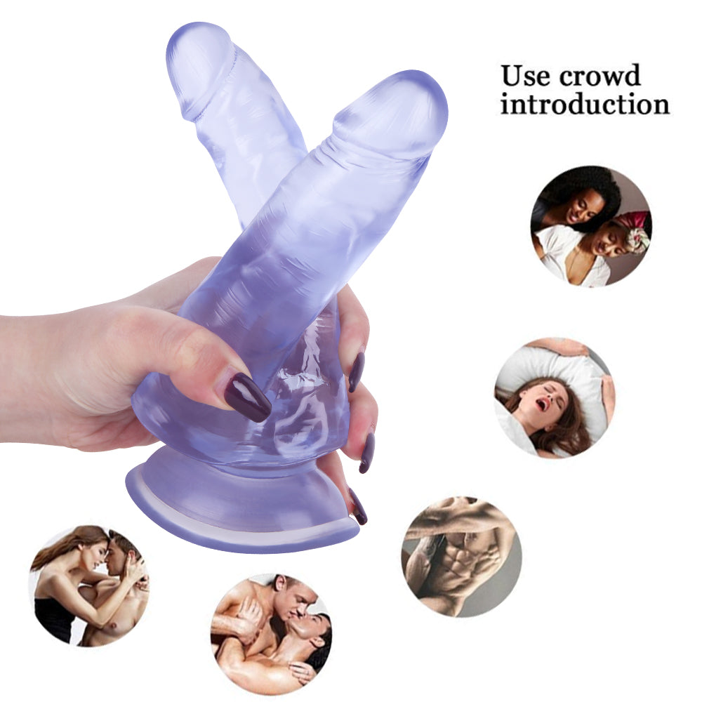 Strap On Jelly Xanh Đâm Đôi Gel Kích Thích Đỏm