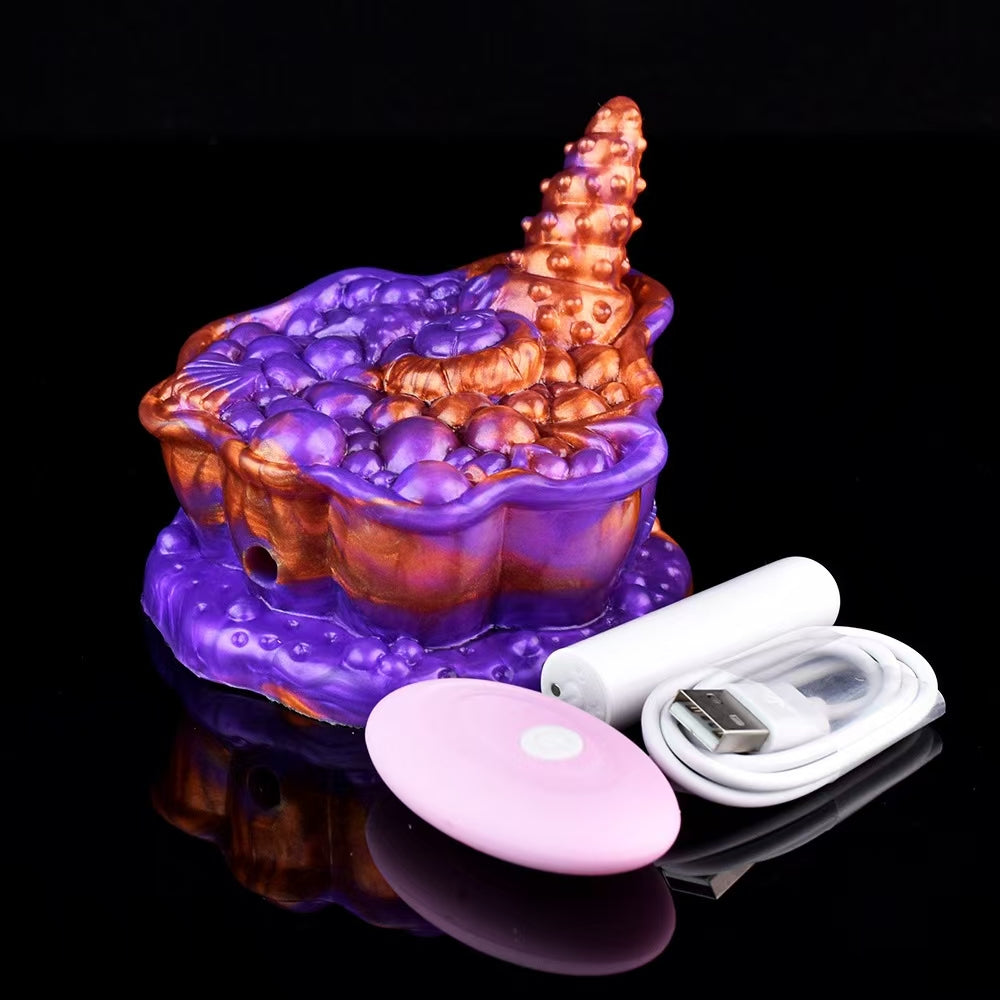 Fantasy Pearl rung grinder 10cm mạnh bạo kích thích cuồng