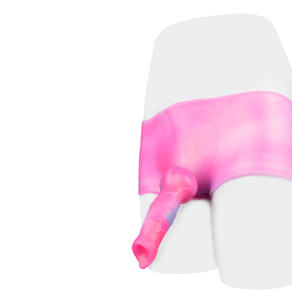 Dildo Chó Hồng 6″ Silicone Đeo Fantasy Mãn Nhãn