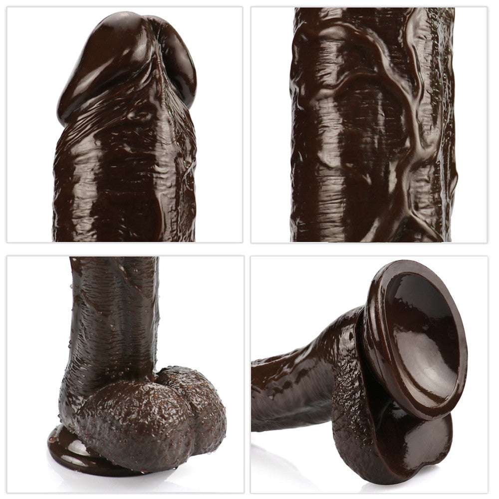 Dildo Cà Phê Cong 25cm Lớn Lao Động Vật