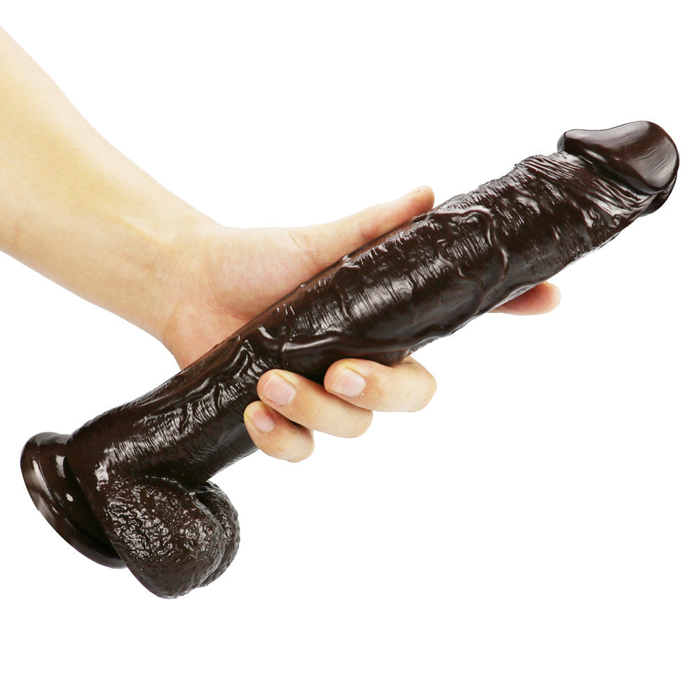 Dildo Cà Phê Cong 25cm Lớn Lao Động Vật