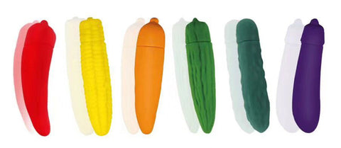 Dildo Rung Dưa Leo Cà Chua Thú Vị Kỳ Lạ Tươi Mới