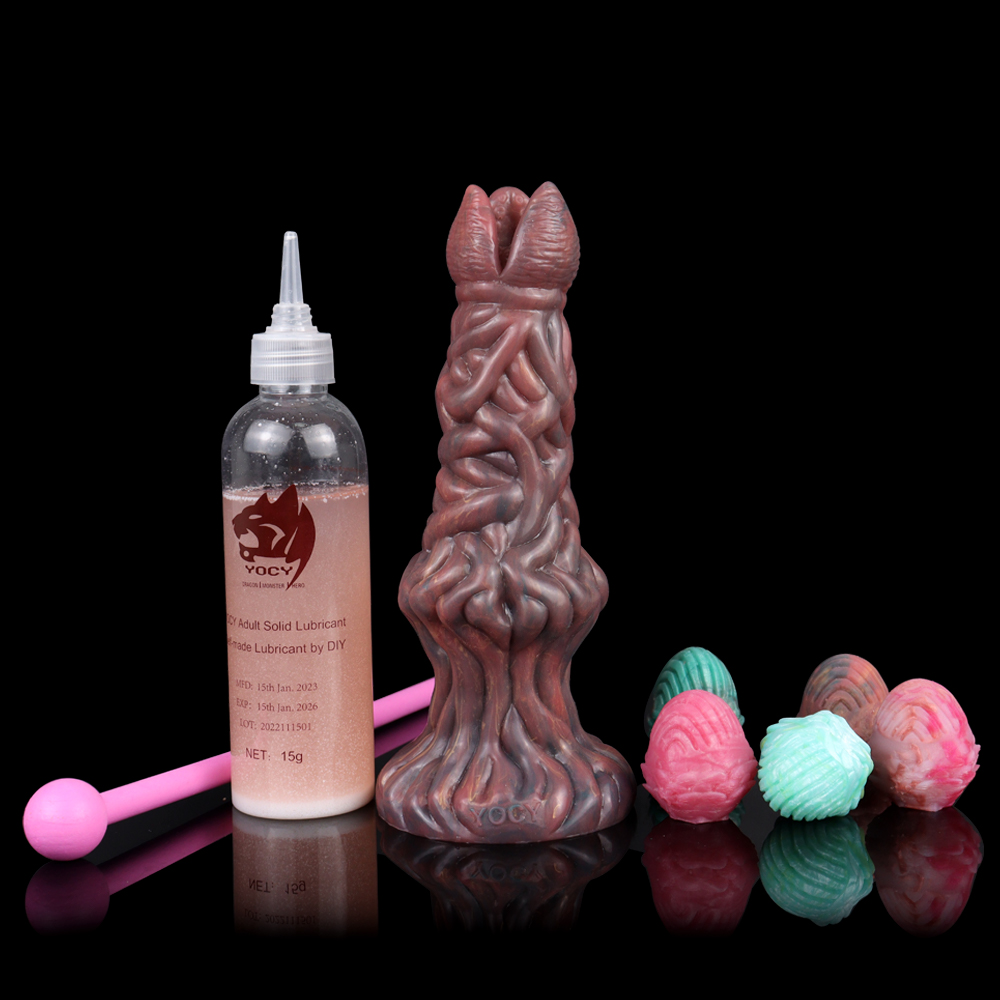 FAAK Ovipositor Dildo Đẻ Trứng Silicone Anal Vui Nhộn