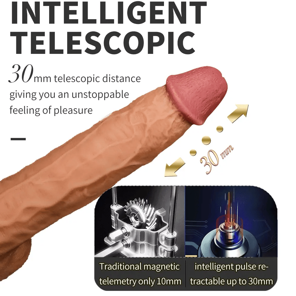 Yeain Dildo Rung Đâm Siêu Mạnh Hút Chân Không
