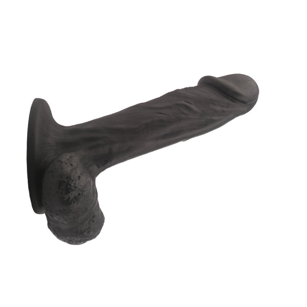 Dildo Yunman Ruanjiao Đen Hút Chân Mạnh Siêu Thực