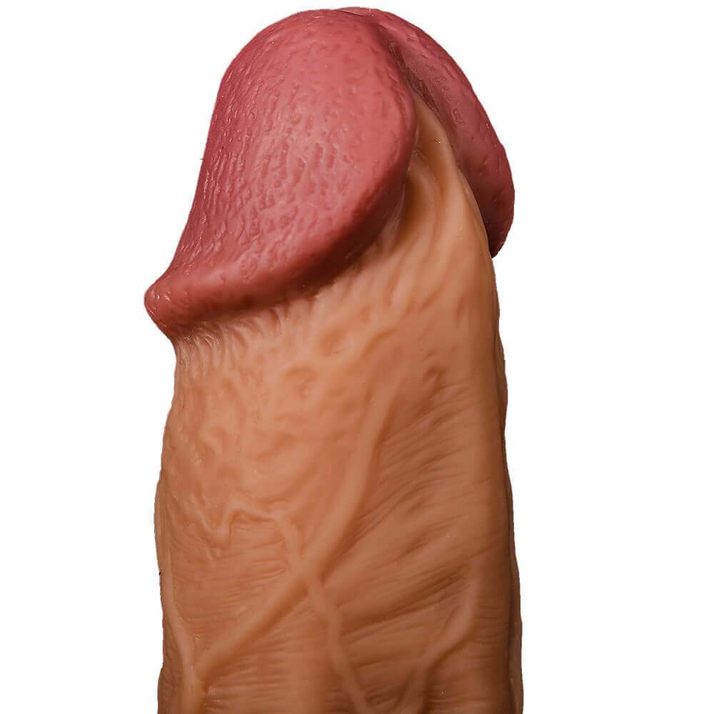 Yeain Telescopic Dildo Rung Nóng Lắc