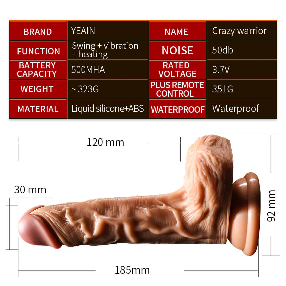 Dildo Yeain Devil Swing Rung Sưởi Quỷ Quyệt Đỉnh Cao