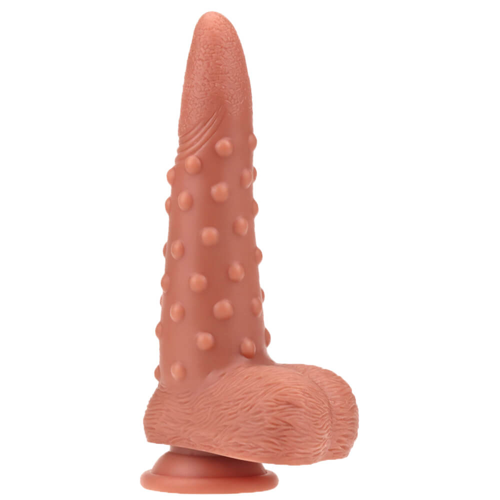 Honeysx Dildo Anal Silicone Hạt Massage Thực Tế