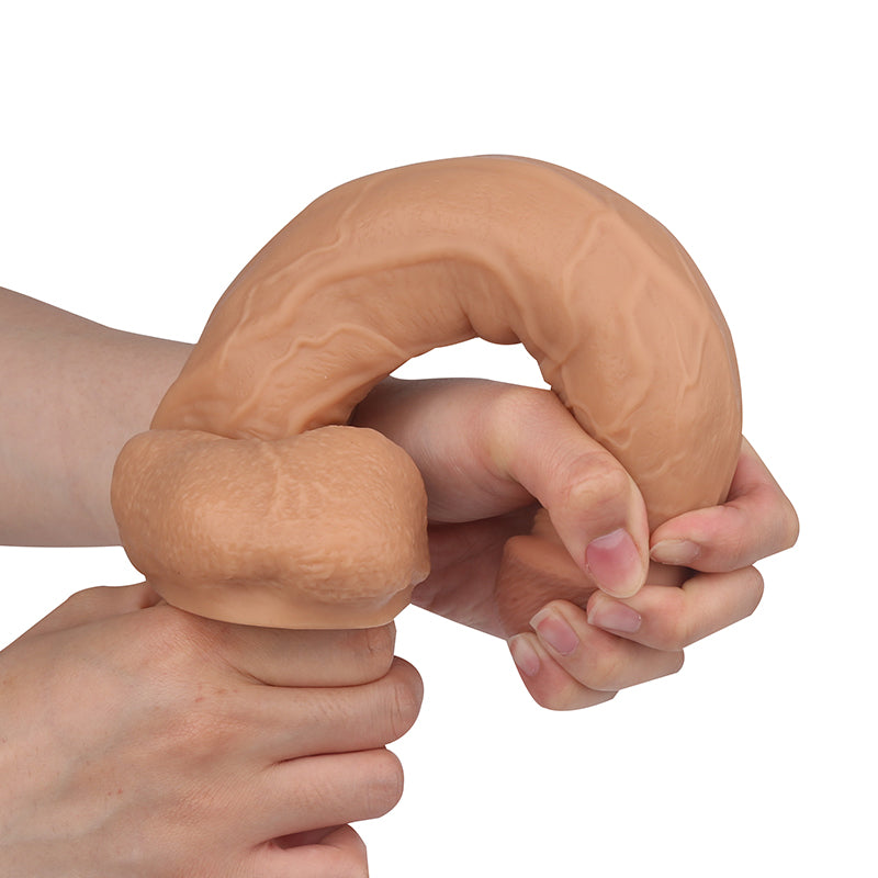 Yunman Duke Dildo 10.6" Thực Tế Hút Đáy Siêu Lớn