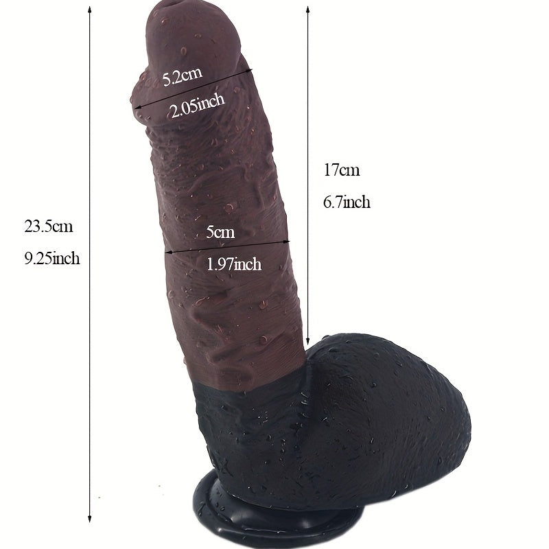 Dildo FAAK-F120 Silicone Thực Tế Suction Đai Đeo Cao Cấp