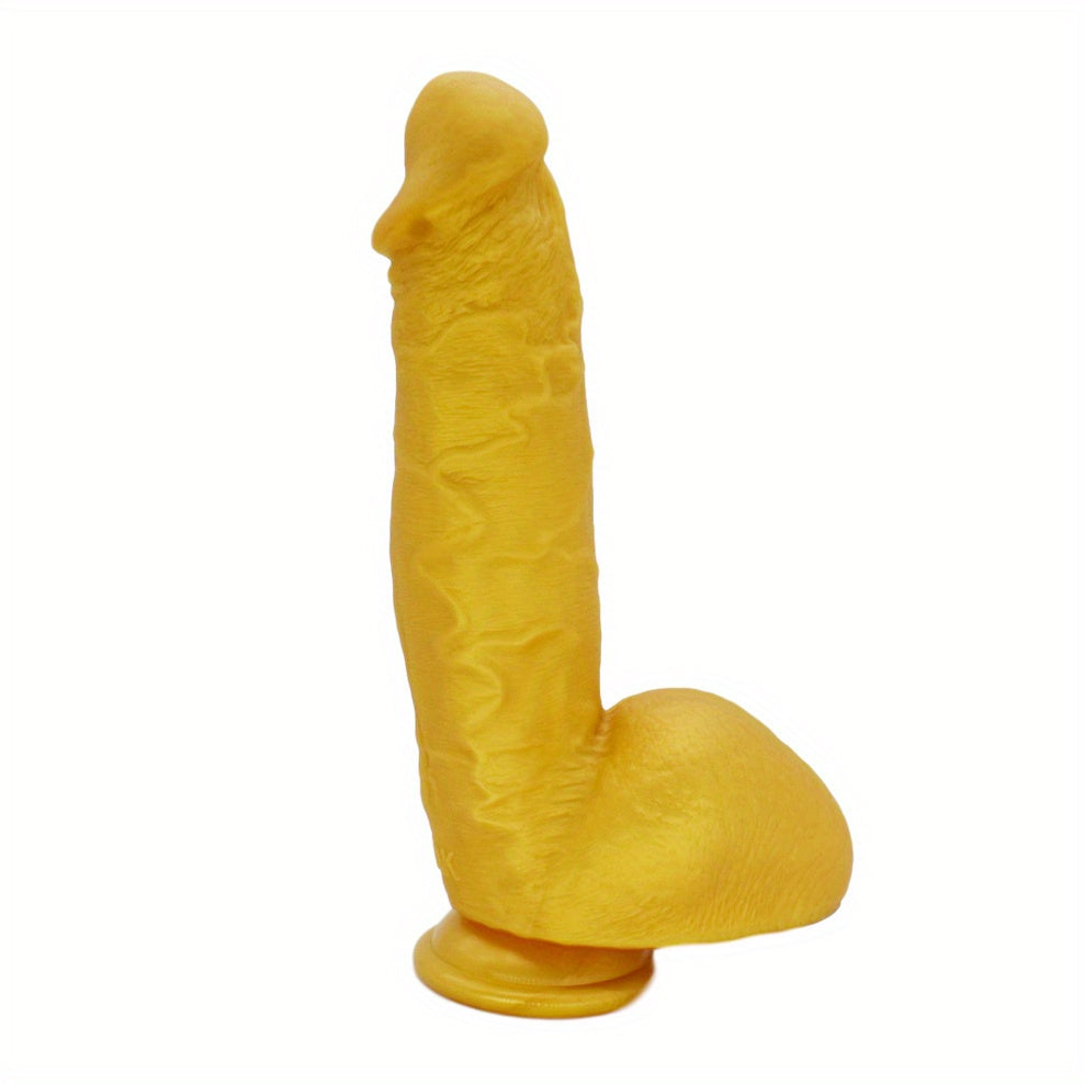 Dildo FAAK-F120 Silicone Thực Tế Suction Đai Đeo Cao Cấp