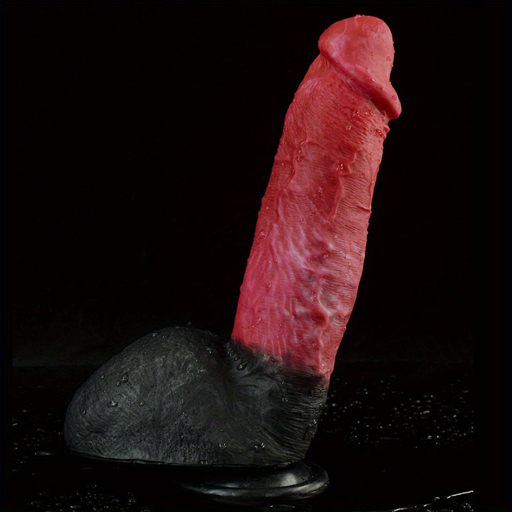 Dildo FAAK-F120 Silicone Thực Tế Suction Đai Đeo Cao Cấp