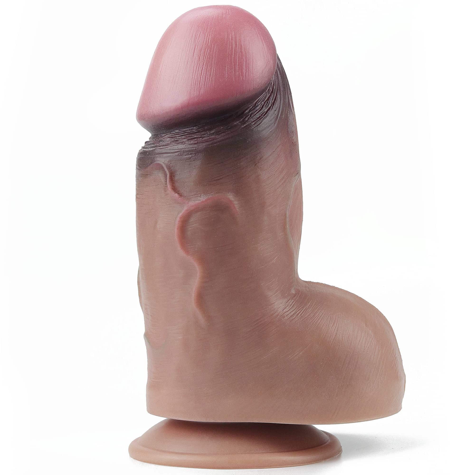 Plug dildo hậu môn 7 inch silicone gân thực tế no phthalates