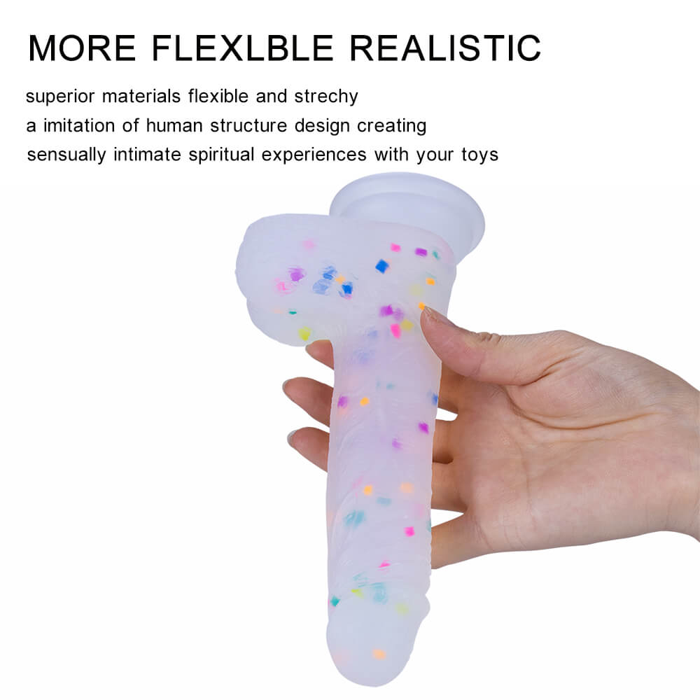 Dildo Mút Hạt Silicon Anal Siêu Thật Khêu Gợi