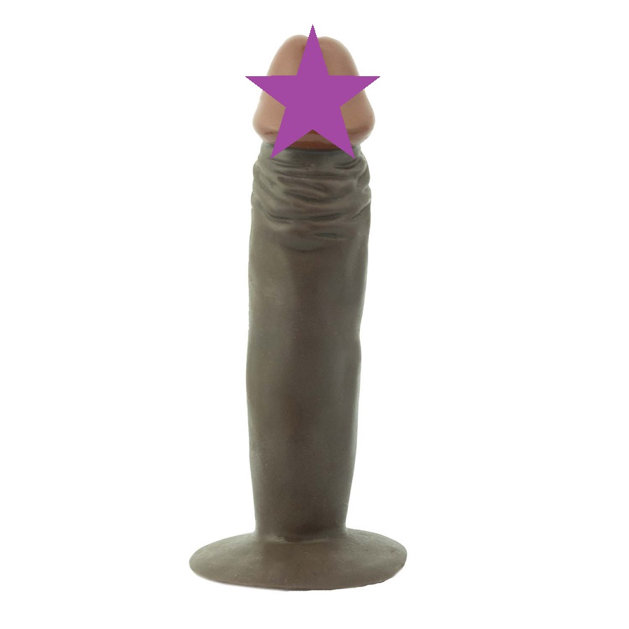 Nasstoys Whoppers 6 Đen 15cm Hút Đáy Mạnh Mẽ Đam Mê Bùng Nổ