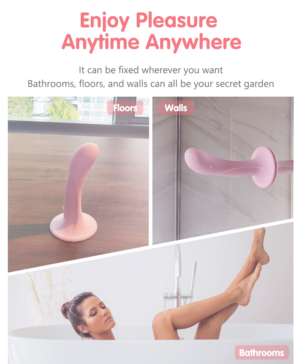 Sweet Breeze strap-on dildo cong thân thiện nước uốn dẻo