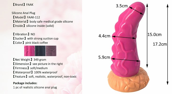FAAK Rhino Horn Dildo Sừng Gíc G-Spot Thực Tế Đỉnh Cao