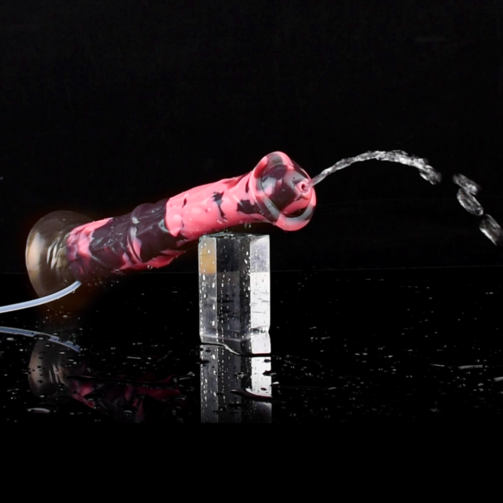 FAAK Ngựa Dildo Phun Nước Xuất Tinh Ảo Giật Gân