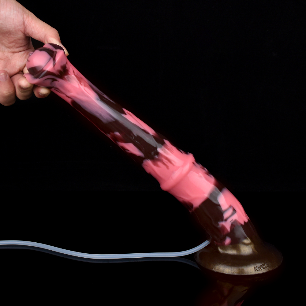 FAAK Ngựa Dildo Phun Nước Xuất Tinh Ảo Giật Gân