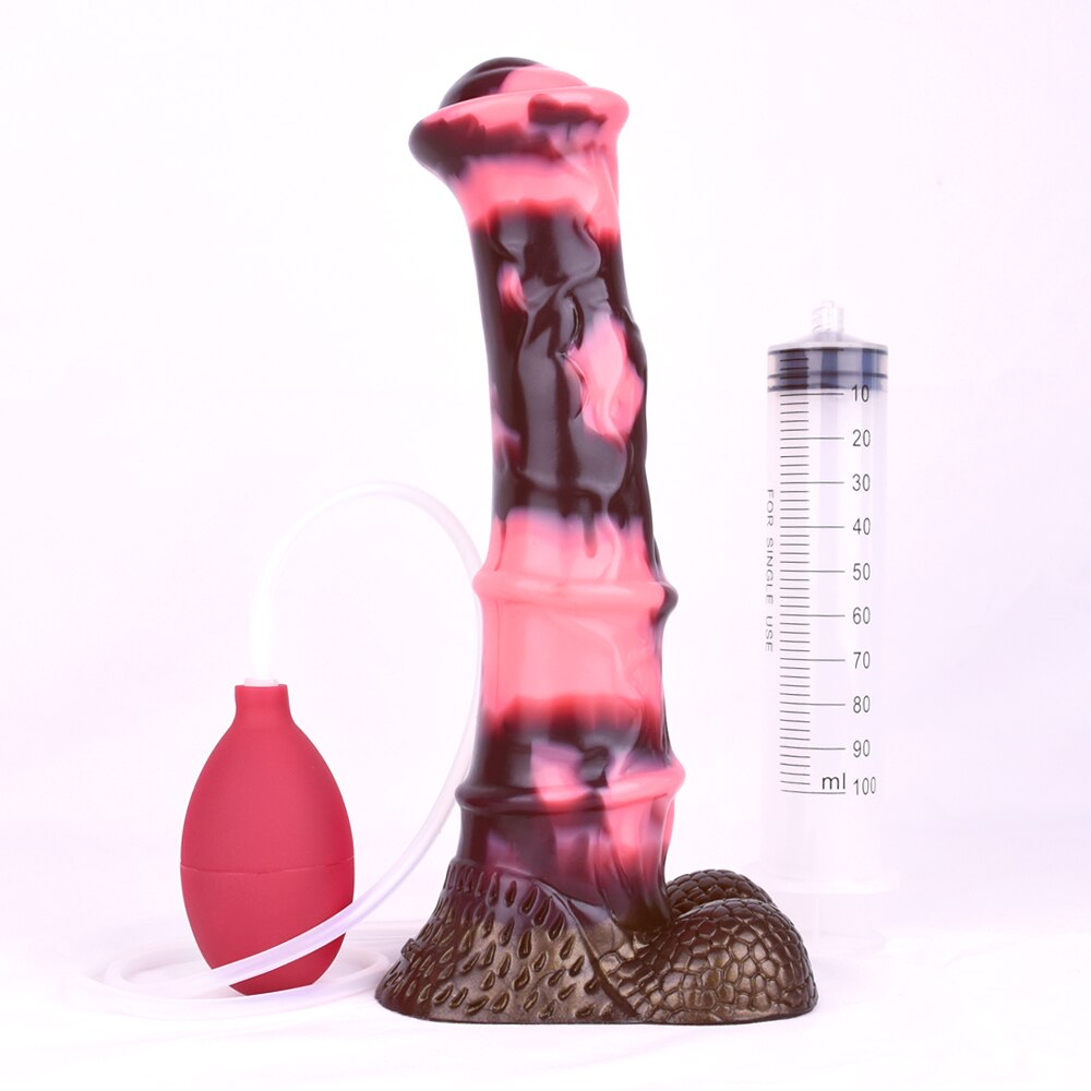 Dildo Horse FAAK Silicone Bắn Tinh Thú Vị Hùng Vĩ