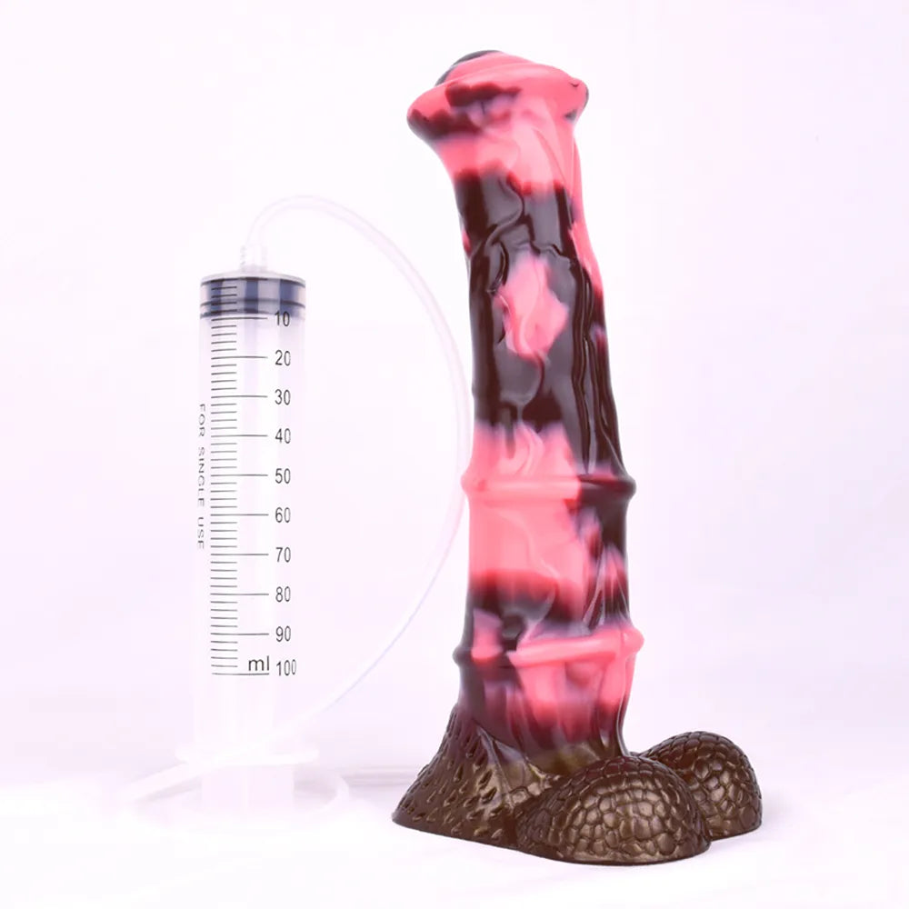 Dildo Horse FAAK Silicone Bắn Tinh Thú Vị Hùng Vĩ