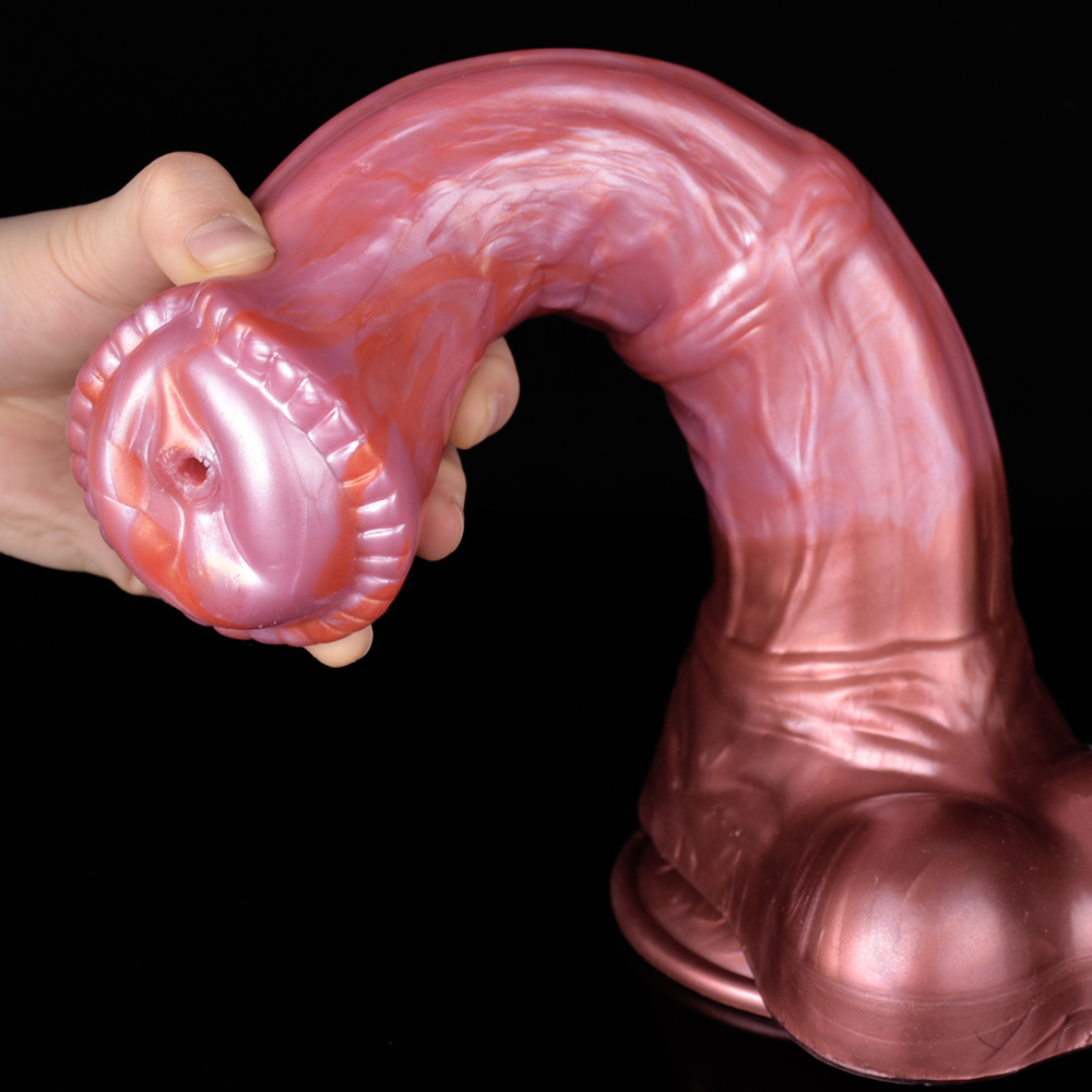FAAK Ngựa Đẻ Silicone Khổng Lồ Phun Nước