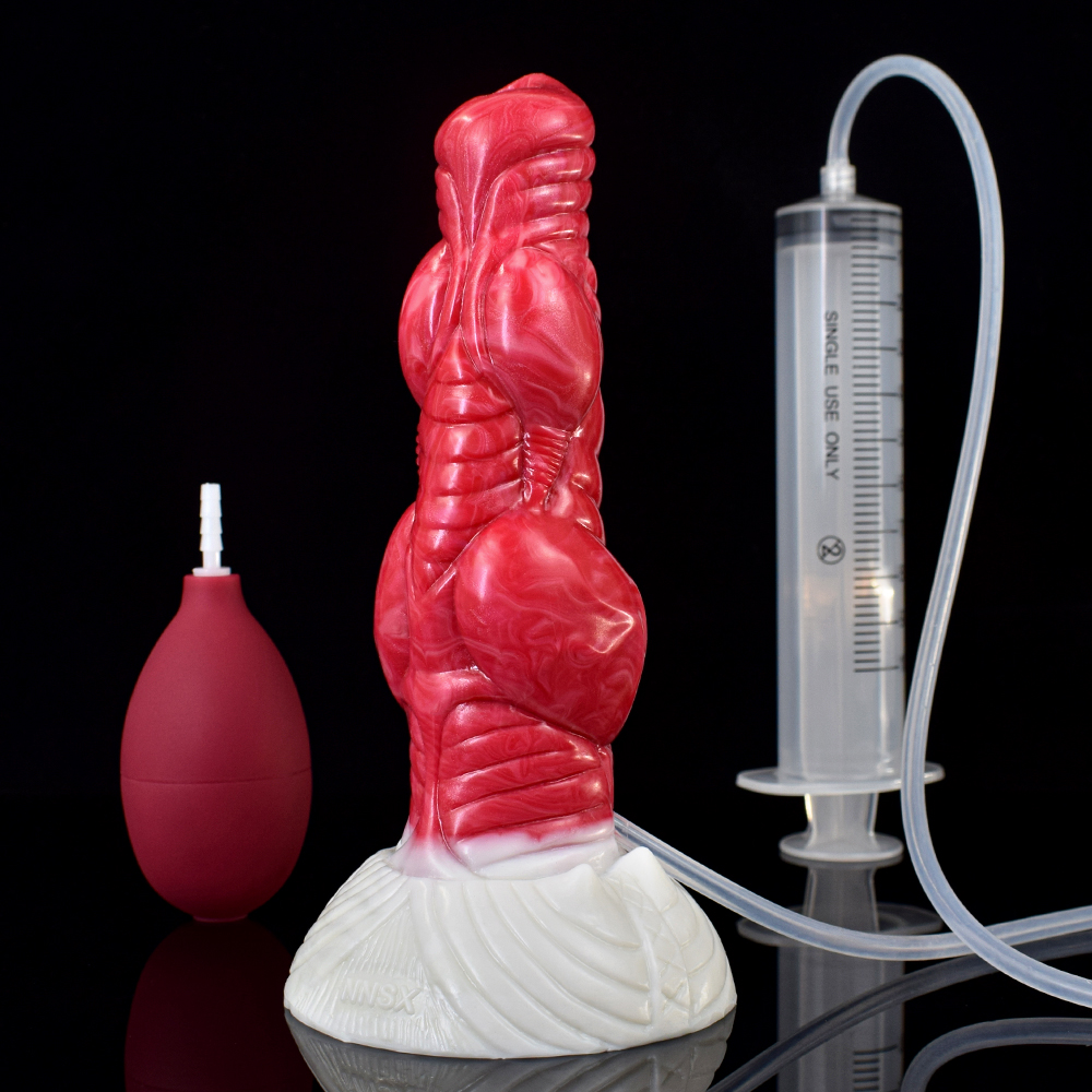 Wolf Dildo FAAK Knot Phun Thủy Kỳ Bí