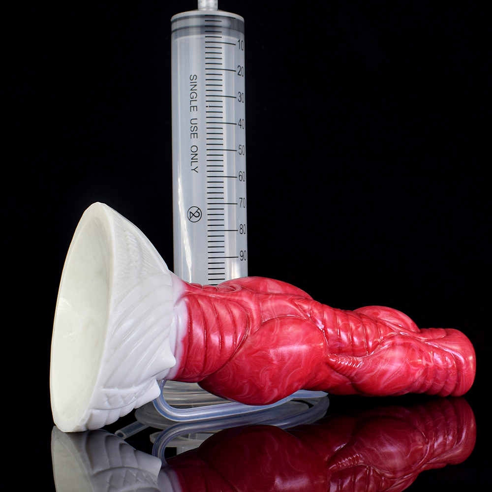 Wolf Dildo FAAK Knot Phun Thủy Kỳ Bí