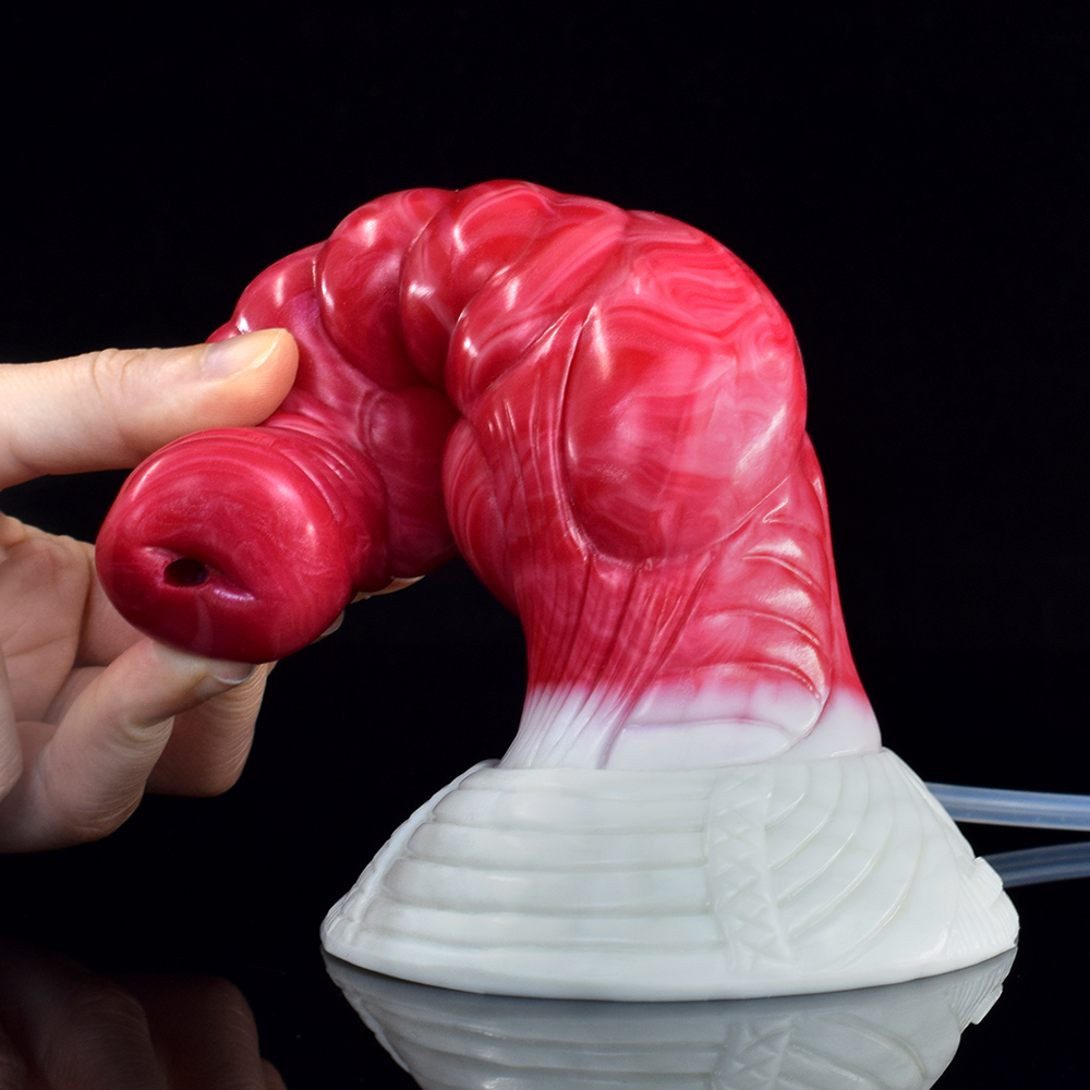 Wolf Dildo FAAK Knot Phun Thủy Kỳ Bí