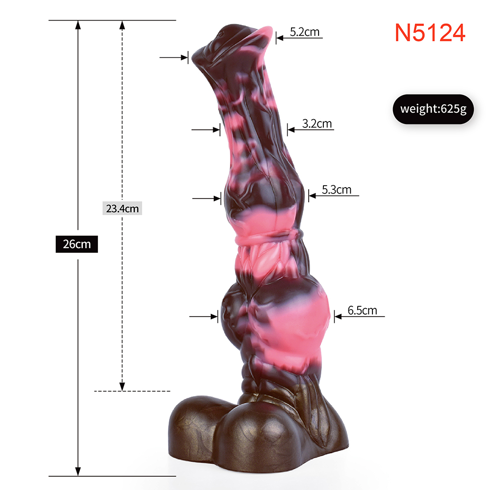 FAAK Horse Dildo Phun Thủy Thực Tế Siêu Thỏa Mãn